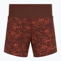 Pantaloncini da corsa Brooks Chaser 5" da donna con stampa glitch all'uva passa