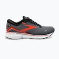Brooks Ghost 15 scarpe da corsa da uomo ebano/nero/arancio piccante 11