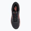 Brooks Ghost 15 scarpe da corsa da uomo ebano/nero/arancio piccante 6