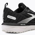 Brooks Revel 6 scarpe da corsa da uomo nero/perla annerita/bianco 9