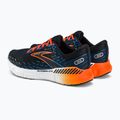 Scarpe da corsa da uomo Brooks Glycerin GTS 20 nero/blu classico/arancio 3