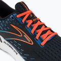 Scarpe da corsa da uomo Brooks Glycerin GTS 20 nero/blu classico/arancio 8