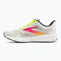 Brooks Launch 9 bianco/rosa/nightlife scarpe da corsa da uomo 3