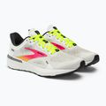 Scarpe da corsa da donna Brooks Launch GTS 9 bianco/rosa/notturno 4