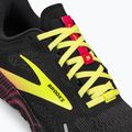 Brooks Launch 9 scarpe da corsa uomo nero/rosa/giallo 9