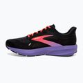 Scarpe da corsa da donna Brooks Launch 9 nero/corallo/viola 13