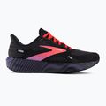 Scarpe da corsa da donna Brooks Launch 9 nero/corallo/viola 2