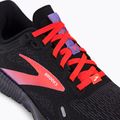 Scarpe da corsa da donna Brooks Launch 9 nero/corallo/viola 8