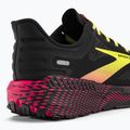 Brooks Launch GTS 9 scarpe da corsa da uomo nero/rosa/giallo 9