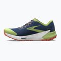 Brooks Catamount 2, scarpe da corsa da uomo, blu/fuoco/verde brillante 10