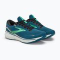 Brooks Ghost 15 scarpe da corsa da uomo blu marocchino/nero/bocciolo di primavera 4