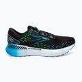 Brooks Glycerin GTS 20 uomini scarpe da corsa nero / oceano hawaiano / verde 12