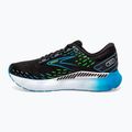 Brooks Glycerin GTS 20 uomini scarpe da corsa nero / oceano hawaiano / verde 13