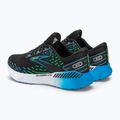 Brooks Glycerin GTS 20 uomini scarpe da corsa nero / oceano hawaiano / verde 3