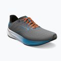 Brooks Hyperion scarpe da corsa uomo grigio/blu atomico/scarlatto 11