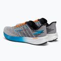 Brooks Hyperion scarpe da corsa uomo grigio/blu atomico/scarlatto 3