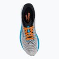 Brooks Hyperion scarpe da corsa uomo grigio/blu atomico/scarlatto 6