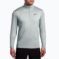 Felpa da corsa Brooks Dash 1/2 Zip 2.0 htr stone da uomo