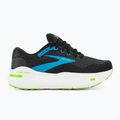 Scarpe da corsa da uomo Brooks Ghost Max nere/atomic blue/jasmine 3