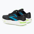 Scarpe da corsa da uomo Brooks Ghost Max nere/atomic blue/jasmine 4