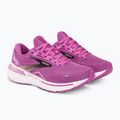 Brooks Adrenaline GTS 23 orchidea/nero/viola scarpe da corsa da donna 5
