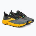 Scarpe da corsa da uomo Brooks Cascadia 17 lemon chrome/sedona sage 5