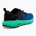 Scarpe da corsa da uomo Brooks Cascadia 17 blu vittoria/nero/spring bud 10