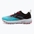 Brooks Cascadia 17 scarpe da corsa da donna blu/ nero/ rosa diva 9