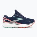Brooks Ghost 15 scarpe da corsa da donna peacoat/blu canale/rosa 3