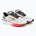 Scarpe da corsa da uomo Brooks Hyperion GTS blu/fiery coral/arancione 5
