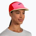 Cappello da baseball Brooks Lightweight Packable pomodoro ciliegia/rosa antico 2