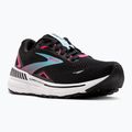 Scarpe da corsa da donna Brooks Adrenaline GTS 23 GTX nero/rockout pink/aqua 8