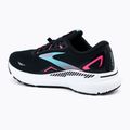 Scarpe da corsa da donna Brooks Adrenaline GTS 23 GTX nero/rockout pink/aqua 3