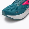 Scarpe da corsa da donna Brooks Adrenaline GTS 23 blu tempesta/rosa/acqua 7