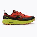 Brooks Cascadia 18 scarpe da corsa uomo blu pomodoro ciliegia/lime/nero 2