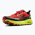 Brooks Cascadia 18 scarpe da corsa uomo blu pomodoro ciliegia/lime/nero 8
