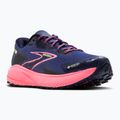 Brooks Divide 5 GTX scarpe da corsa donna grigio blu/rosa/lime 8