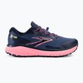 Brooks Divide 5 scarpe da corsa donna grigio blu/rosa/lime 2