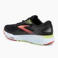 Scarpa da corsa Brooks Ghost 16 GTX da uomo nero/rosso mandarino/verde 3