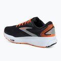 Brooks Ghost 16 scarpe da corsa da donna nero/arancio/bianco 2