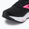 Brooks Ghost 16 scarpe da corsa da donna nero/rosa/giallo 7