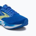 Scarpe da corsa Brooks Adrenaline GTS 24 wide fit da uomo, cobalto/giallo petrolio/peacoat 7