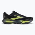 Scarpe da corsa Brooks Adrenaline GTS 24 da uomo, nero/ebano/nuovo giallo, resistenti alle intemperie 2