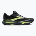 Scarpe da corsa Brooks Adrenaline GTS 24 da uomo, nero/ebano/nuovo giallo, resistenti alle intemperie 9