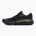 Scarpe da corsa Brooks Adrenaline GTS 24 da uomo, nero/ebano/nuovo giallo, resistenti alle intemperie 10