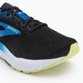 Brooks Ghost 16, scarpe da corsa da uomo, nero/cobalto/giallo ghiaccio 7