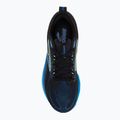 Scarpe da corsa da uomo Brooks Glycerin 22 wide fit nero/cobalto/giallo antico 5