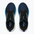 Scarpe da corsa da uomo Brooks Glycerin 22 wide fit nero/cobalto/giallo antico 12