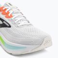 Scarpe da running uomo Brooks Ghost 17 white/pink clay/gecko 7