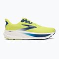 Scarpe da corsa uomo Brooks Ghost 17 acid lime/navy/white 2
